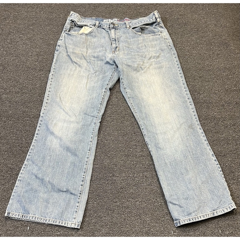 Urban Pipeline Jeans Mens 38 X 30 Blue Cotton Denim Relaxed Bootcut Grunge